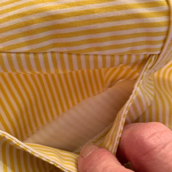 Yellow Striped Pants - Picture 7 of 8